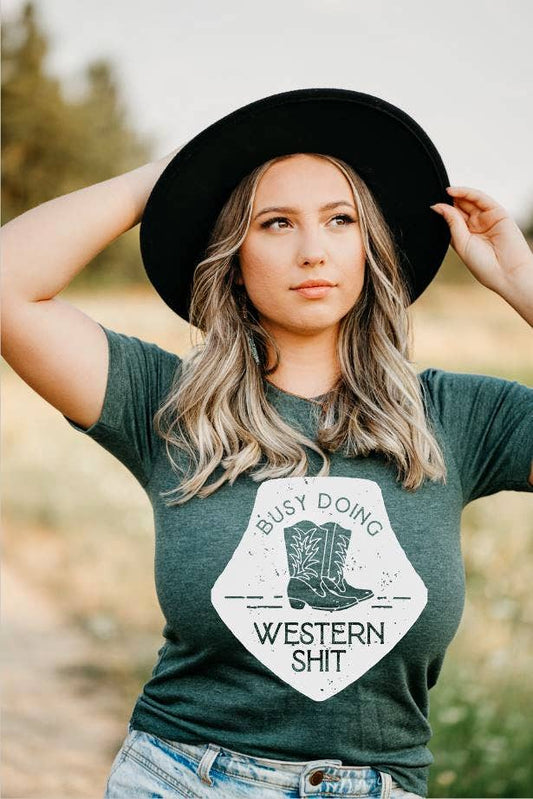Busy doing western shit: M